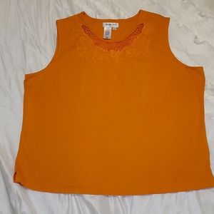Coldwater Creek Beaded Tank Top